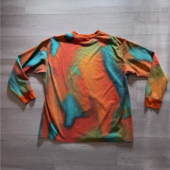 Nike ACG Shirt Sz XL All Over Print Long Sleeve Mens All Conditions Gear EUC - Picture 3 of 11
